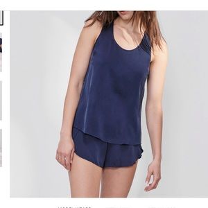 Lunya silk sleep set